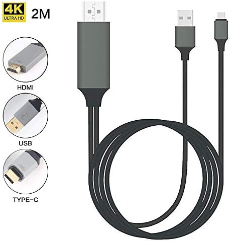 PRO USB-C HDMI Компатибилен Со Microsoft Површина Книга 2/Книга 3/Pro X/Go 2/Pro 7 на 4k Со Приклучок За Напојување, 6ft Кабел На Целосна