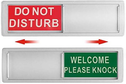 Знак за приватност, не вознемирувајте/добредојде Промени во знак на блендата кога ќе го притиснете за конференција за простории за простории
