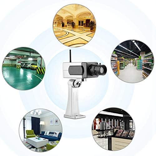 Лажна безбедносна камера, емулација CCTV автоматско ротирање на движењето на безбедносната камера Систем за набудување на камерата со реален