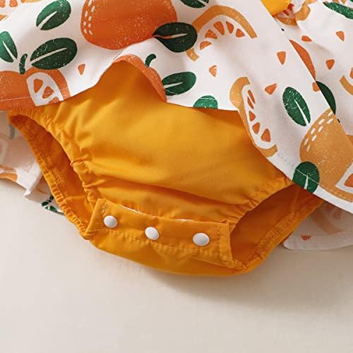 Облека за сончогледи од новороденче за девојки мојот 1 -ви роденден Руфл Флорал Туту Ромпер 2 парчиња торта пресече фото -снимка облека