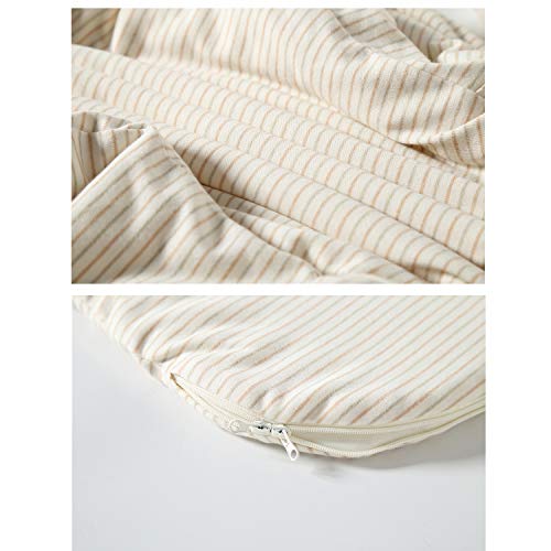 Бебе дете за бебиња зимски сон, топло залепено носење на ќебето за носење 2,5 тог, шарена 8-24 месеци