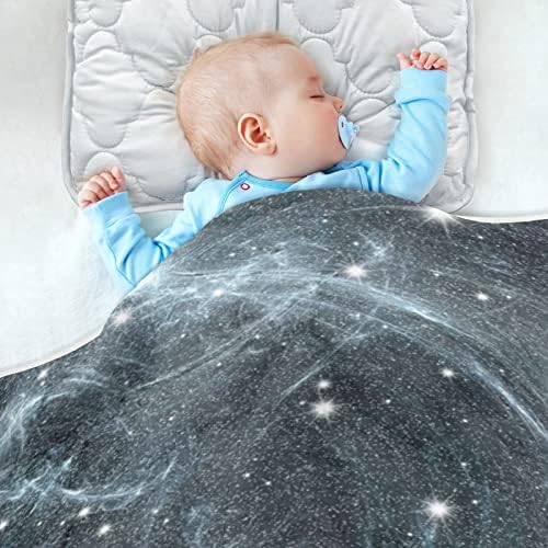 Катаку вселенско бебе ќебе за момчиња Девојче од памук Детено ќебе, фрли меко топло добивање бебешко ќебе за креветче за креветчиња 30 x 40