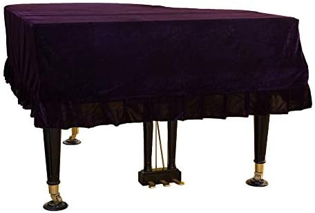 Mitef Classic Pleuche Universal Grand Piano Cover Decorative Piano Cover, сина, големина: 150cm/59.0inches