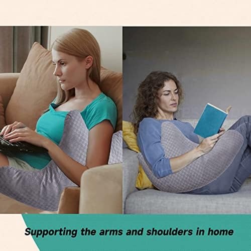 вувумилин Shoulder Surgery Pillow/Rotator Cuff Pillow, Post Shoulder Pillow for Shoulder Pain Relief Side Sleeper, Adjustable Neck and Arm Pillow for Sitting & Sleeping