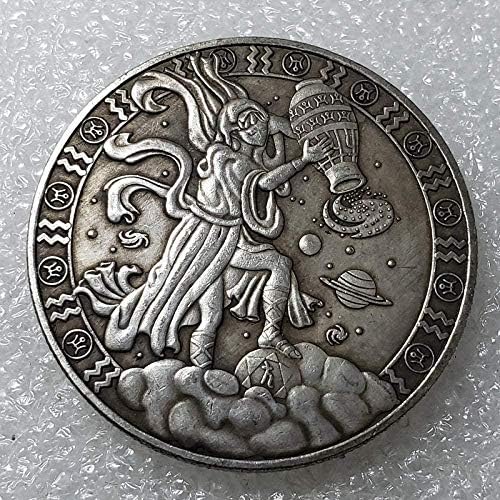 Предизвик монета Американска залутана монета 1921 година Сребрена позлатена Колекција за подароци за копирање на монети