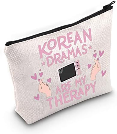WZMPA корејска Драма Козметичка Шминка торба К-Драма Љубовник Подарок корејски Драми Се Мојата Терапија К-Драма Патент Торбичка Торба