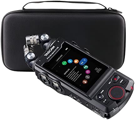 Вајјукн Хард ЕВА Торбичка За Носење За Tascam Portacapture X8 Висока Резолуција Мулти-Песна Рекордер Случај.