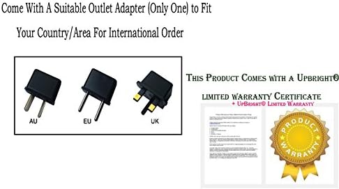 Uprage 3V - 3.3V 0,5A - 1A AC/DC Адаптер замена за напојување кабел за кабел за кабел за домашни батерии со OD: 4,8mm x ID:
