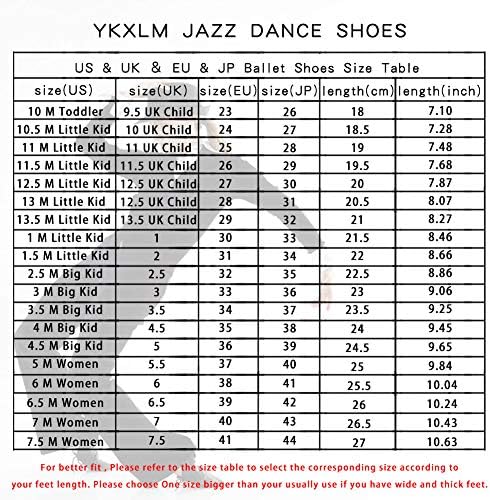 Ykxlm женска кожа и платно горе и велур сплит единствен џез балет јога танцувачки чевли, модел tjjcgbjs
