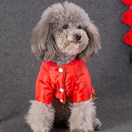 Костимски палто во стил на лепсгг за домашни миленици кучиња облека мали кучиња мачки -стилски јакна зимски фустани за кучиња мачки