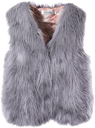 Колеџ палто за жени едноставна зимска без ракави долга цврста елек удобност дебела V вратот удобно елек жени