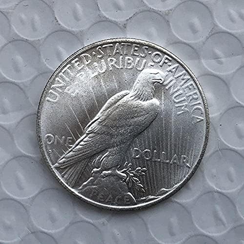 Предизвик Монета 1928-Американски Монета Реплика Комеморативна Монета Сребрена Позлатени Антички Занаети Комеморативна Монета Колекционерски