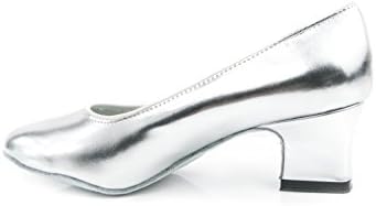 Bluebell чевли рачно изработени женски салса салса свадбен натпревар за танцување чевли Стил: Шара 1,8 Пета - Сребрена