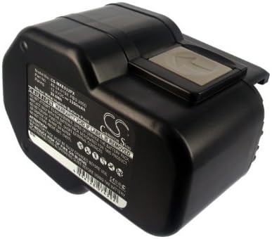 Replacement Battery for Milwaukee 0502-23, 0502-25, 0502-52, 12V Power-Plus, B12, BF12, BX12, BXL12, BXS12, LokTor P12PX, LokTor P12TX,