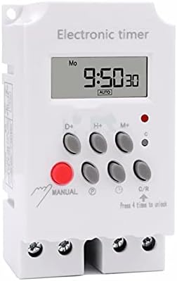 Tintag KG316T-II Електронски тајмер AC 220V 25A DIN Rail Digital Progmital Electronic Timer Switch Control Elective опрема Контрола на/
