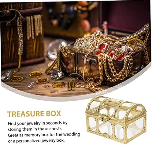 Foytoki 12 персонални куќишта Декари прикажуваат гроздобер богатство пиратски чувар за складирање декорација роденденски материјали за