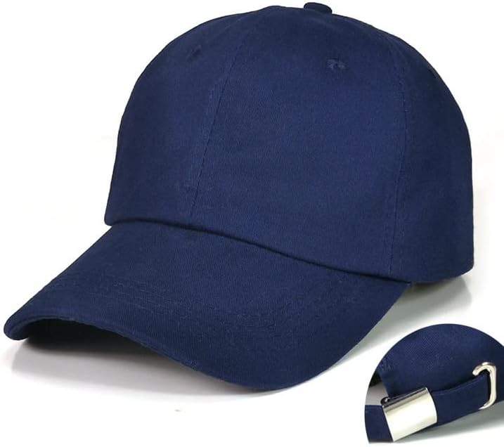 Унисекс класичен памук со низок профил, прилагодлив капа за бејзбол капа на плажа, летен бејзбол капа за мажи
