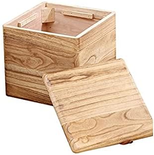 Столче за складирање на MFCHY Мултифункционални дрвени играчки за складирање столче за завршување на кутијата со силна лежиште дрвена клупа