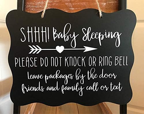 СВКАА шшш! Знак За Спиење За Бебиња-Знак За Спиење За Бебиња-Знак За Спиење-Нема Знак За Барање