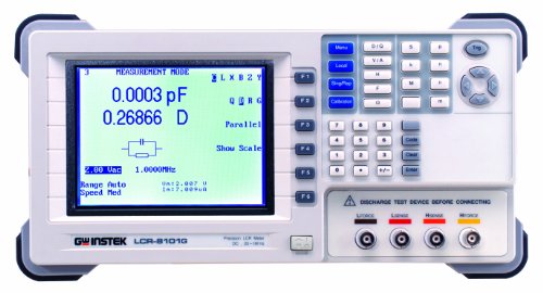 GW Instek LCR-8105G прецизност LCR метар со интерфејс RS-232/GPIB, фреквенција на тест 5 MHz