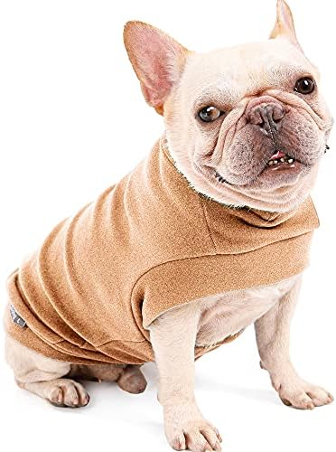 Yealay ладно време руно кучиња палто мека облека за трикотажа за кученца топла миленичиња пижами мачка зимска пулвер анти статично кутре џемпер