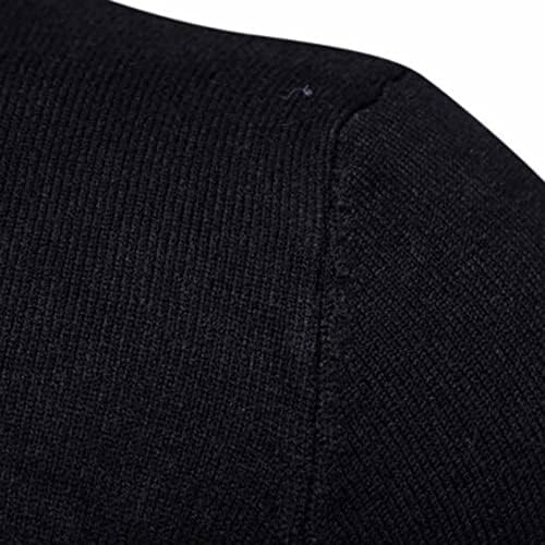 Мажи turtlenck џемпер мода тенок фит цврста зимска основна маица долги ракави дијамантски кабел плетен пулвер врвови