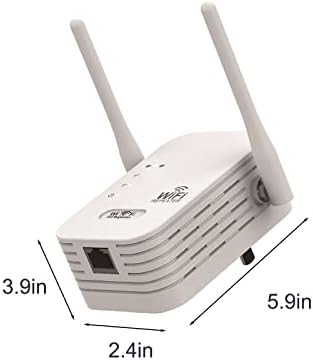 WiFi безжичен сигнал за засилувач за проширување на опсегот на WiFi Интернет врска, засилувач со долг дострел со повторувач на порта Етернет