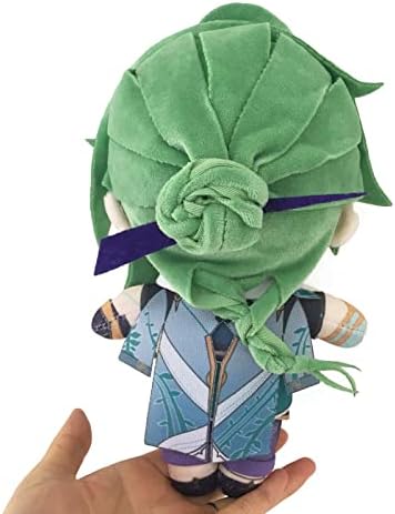 Ryusa симпатична genshin Impact Bai Zhu Plushie Doll 7.9 /20cm мека полнета перница кадифен играчка за фанови и деца, идеална како подарок