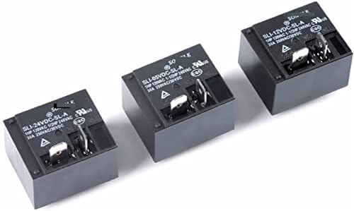 GIBOLEA Relay 1pcs Моќ Релеи SLI-05VDC-SL-SLI-12VDC-SL-SLI-24VDC-SL-5V 12V 24V 30A HF2160 4pin Реле