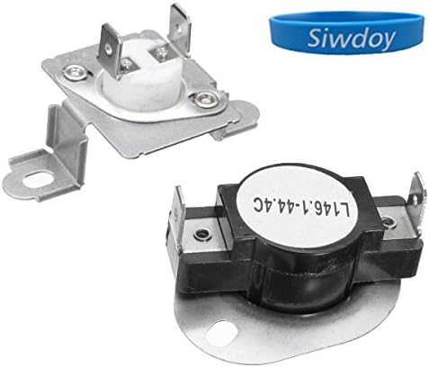 Siwdoy 279973 Faner Thermal Cut -Off Fuse & Thermostat комплет компатибилен со Whirlpool Maytag - Заменува 279973, 3391913, 8318314, AP3094323