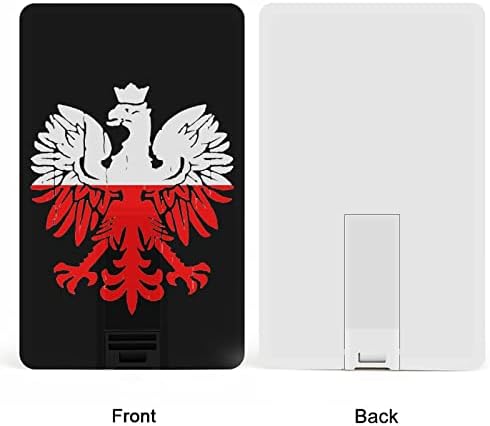 Полска Знаме полски ОРЕЛ УСБ Флеш Диск Персонализирана Кредитна Картичка Диск Меморија Стап USB Клучни Подароци