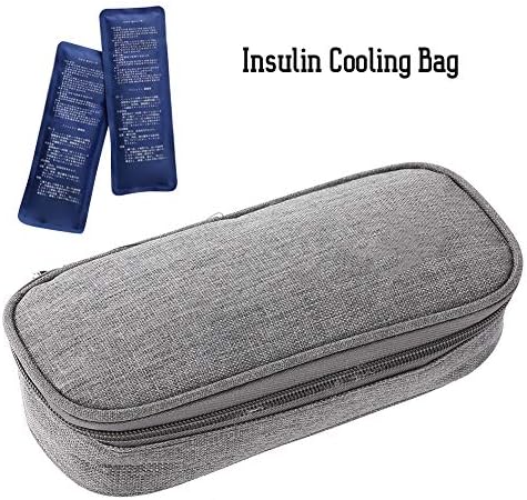 Инсулинска ладилна торба за патувања, преносен инсулин ладилник за заштитник торбичка торбичка Изолација за ладење џеб кутија,