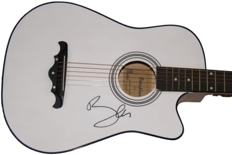 Боно потпишан автограм со целосна големина Акустична гитара w/ James James Spence Authentication JSA COA - U2 со Адам Клејтон, Еџ и