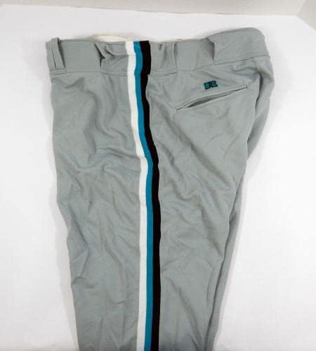 2002 Флорида Марлинс Игра користеше сиви панталони 39 DP32860 - Игра користени панталони MLB