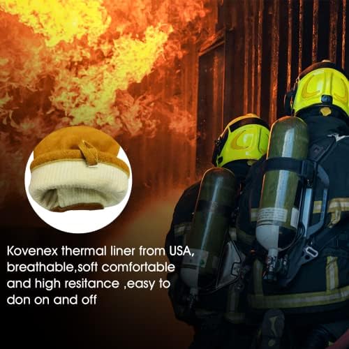 Интра-прилагодени структурни нараквици за пожарникарство, професионални нараквици на пожарникари, отпорност на топлина и отпорност на пламен