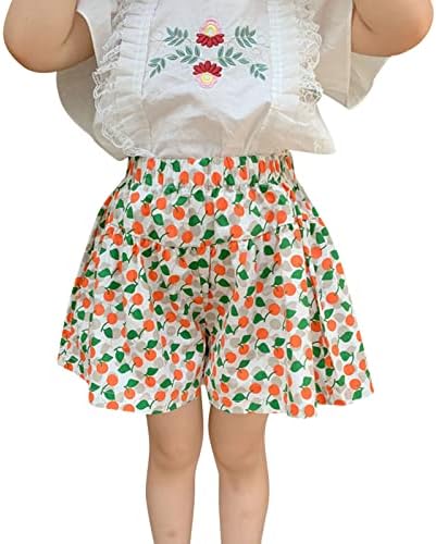 Мали Деца Бебе Девојки Џогер Шорцеви Лето Памук Секојдневен Цветни Полка Точка Шорцеви Активни Панталони Жени Краток