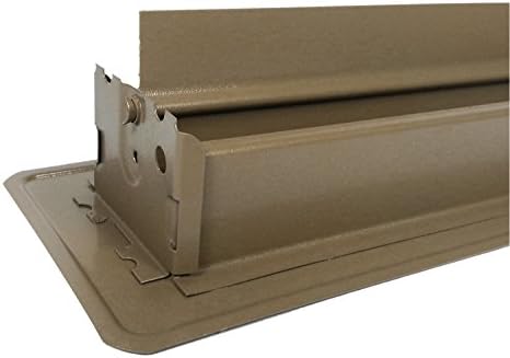 Харт и Кули 421 2x10 GS HVAC дифузер, 2 H x 10 W, 421 челичен дифузер за подот - златен песок