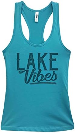 Смешна летна трендовски резервоар врвови на езерото Вибес Ројалти Брод и колекција на кошула со јога