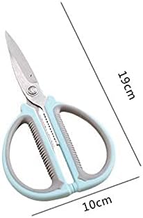 Ножици за занаетчиски ножици со ултра остри сечила, меки рачки за удобност, повеќенаменски ножици за домашна употреба, сини-19