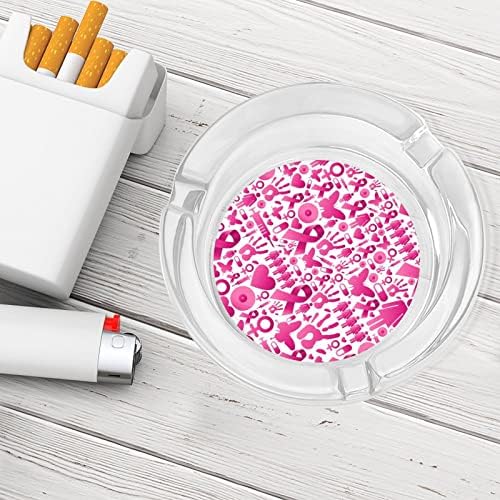 Свесност за рак на дојка Пушење од стакло од цигара цигара цигара од цигара, фиока за сопственик на пушачи