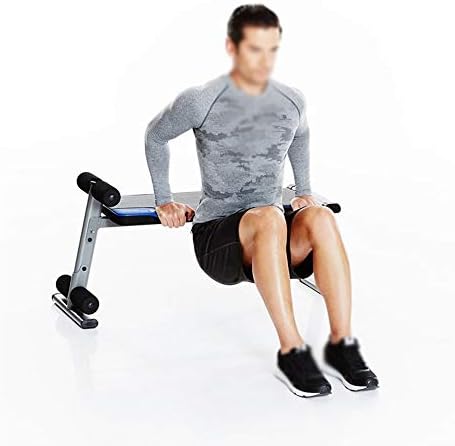 Zyx kfxl Вежба за клупи за глувци, фитнес опрема за помош за мажи и жени, домашно преклопување клупа за столче Прес седиште за печат