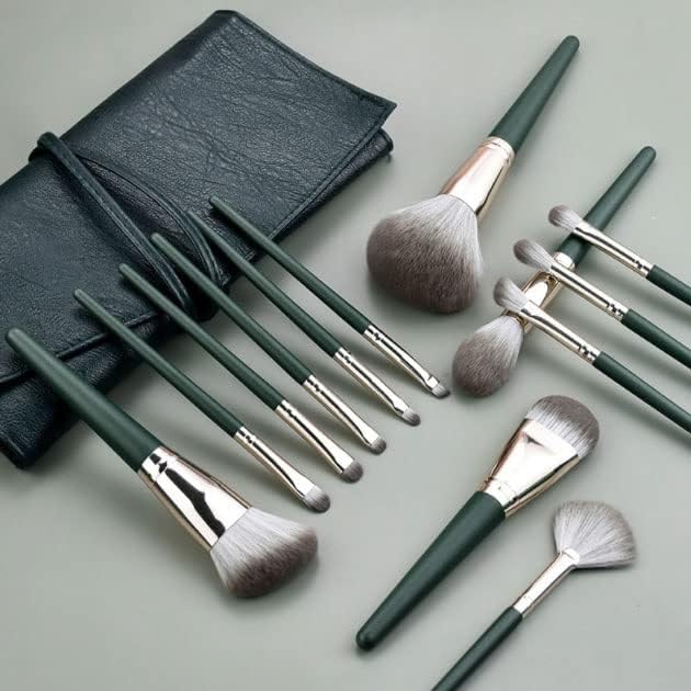Blude Chrush 14PCS шминка за четки постави алатки за убавина Фондација Комплетна сет за четки за убавина