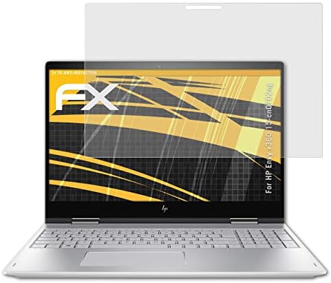 Заштитник на екранот ATFOLIX компатибилен со HP Envy X360 15-CN0702NG Филм за заштита на екранот, анти-рефлективен и шок-апсорбирачки