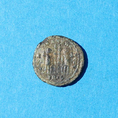 ТОА Римски константин I Царот 306 до 337 н. е., 2 Војници 2 Стандарди 12 Монета Многу Добро