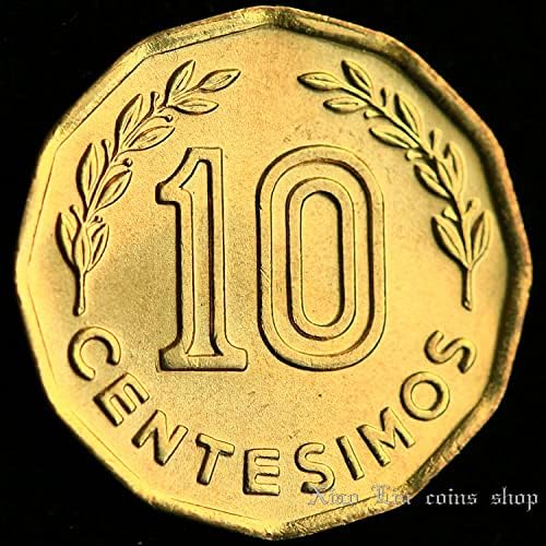 Уругвај 1981 10-Цент Монета Бу 18.5 мм Монета Комеморативна Монета
