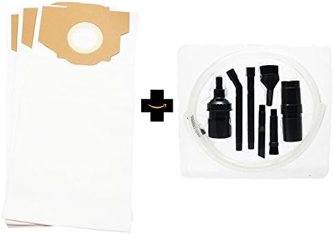 12 Replacement RR Vacuum Bag 61115B with 1 Micro Vacuum Attachment Kit for Eureka - Compatible with Eureka 4800 series, Eureka