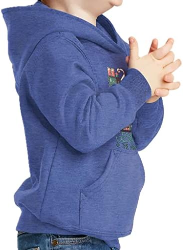 Genius Toddler Pullover Hoodie - кул дизајн сунѓер руно худи - графичка худи за деца