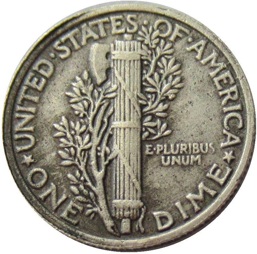 САД 10 Цент 1917 Сребрена Реплика Комеморативна Монета