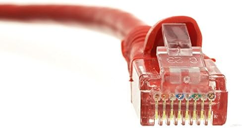 Кабел на големо Cat6 Етернет Кабел, 24awg, RJ45 Златна Плоча Конектор, ETL, 4 Пар Заглавени Бакар, Snagless Подигање Незаштитен Извртени Пар