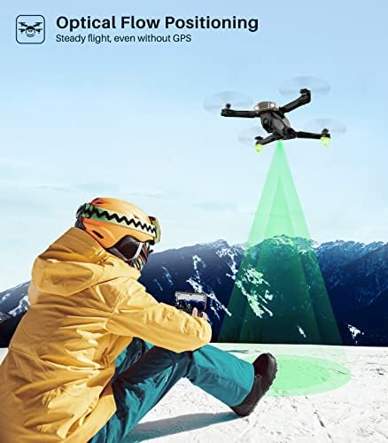 Сима беспилотни летала со камера за возрасни 4K, лесни GPS RC Quadcopters со 36 мин.
